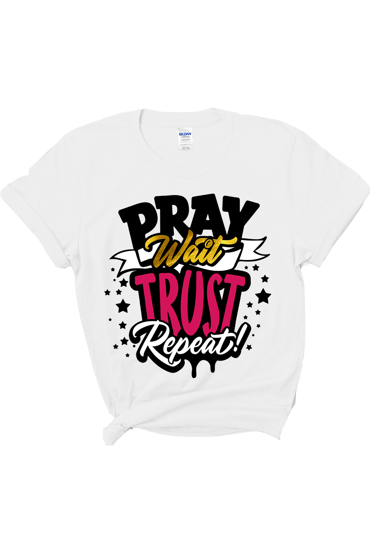 Pray Wait Trust Tee