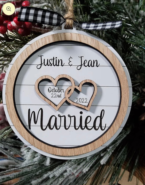 Married/Engaged Ornament