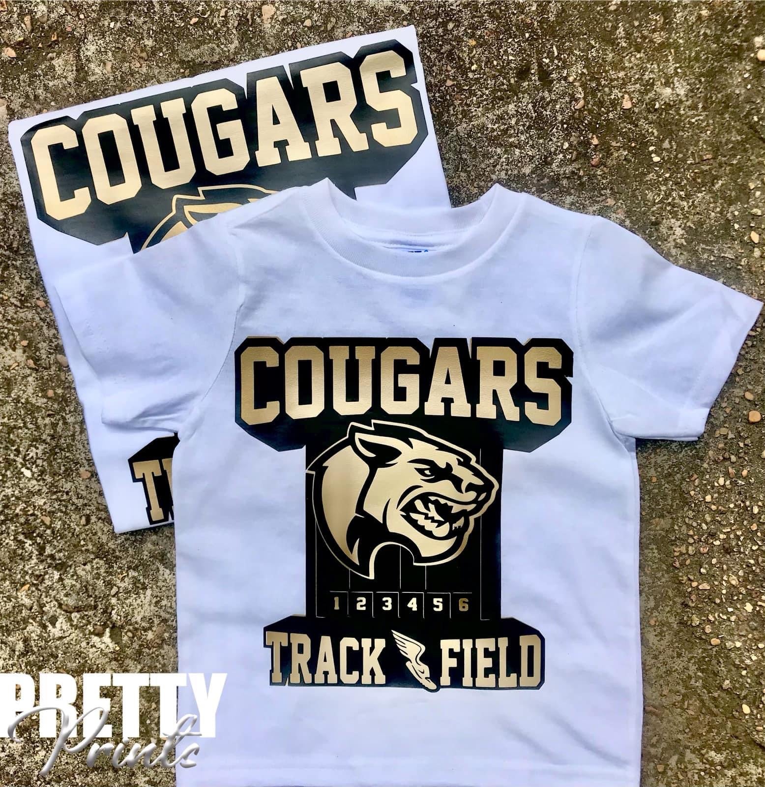 Cougar and Warriors Track Tees